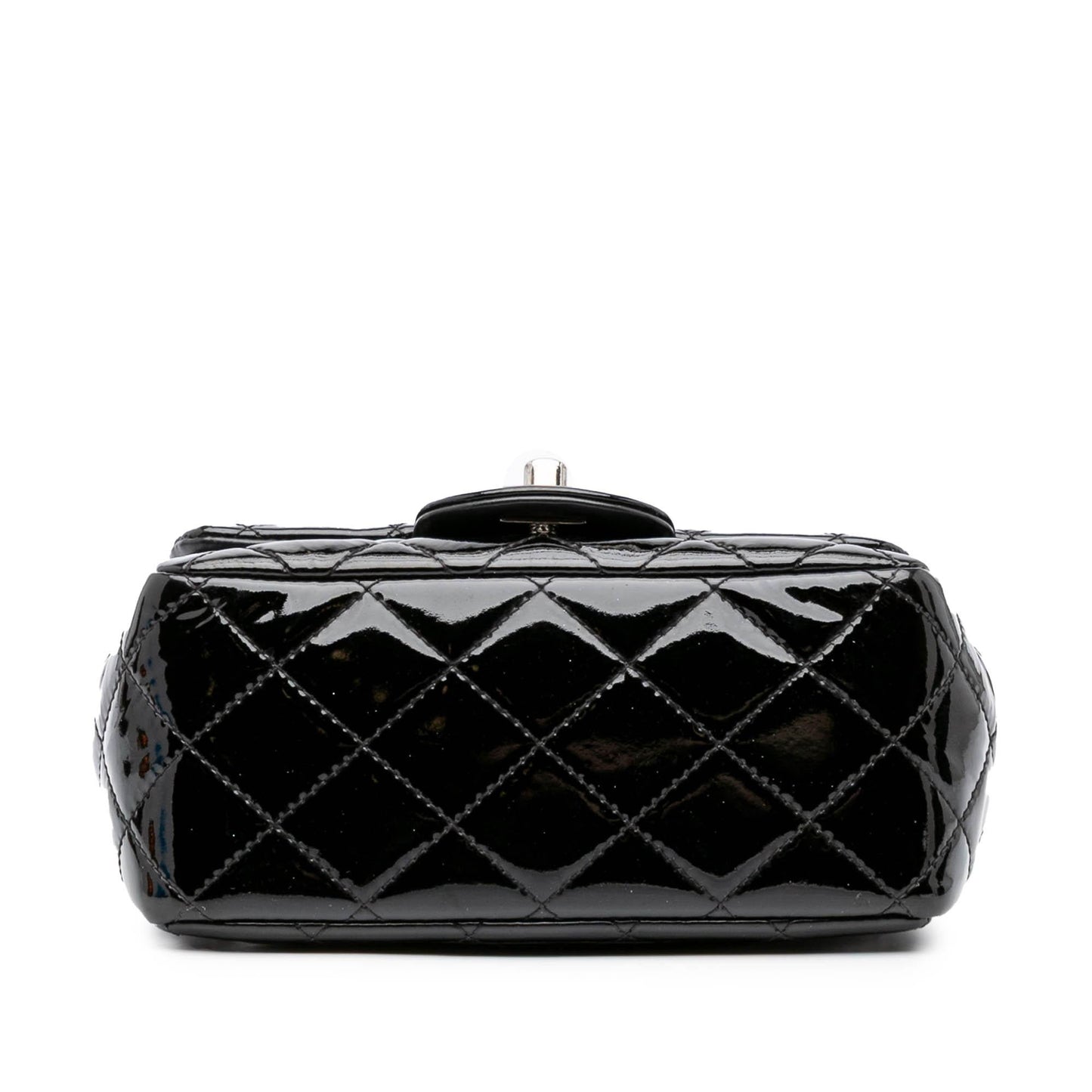 Chanel Gabrielle Patent Leather Black Shoulder Bag Style 8