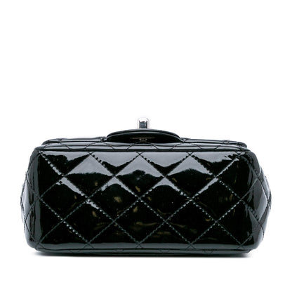 Chanel Gabrielle Patent Leather Black Shoulder Bag Style 7