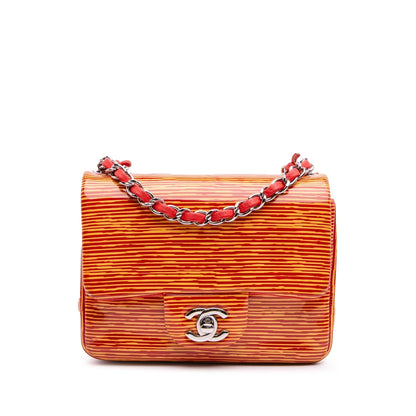 Chanel Gabrielle Patent Leather Tan Shoulder Bag Style 2
