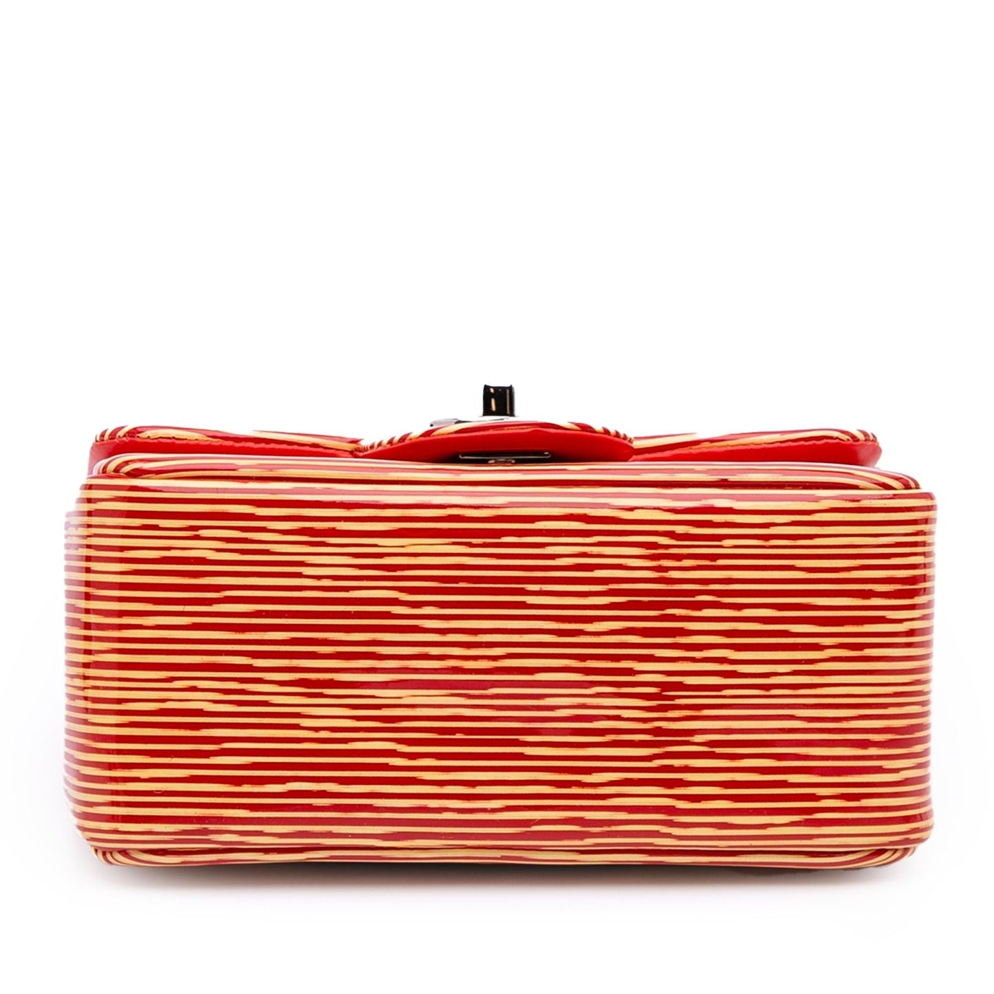 Chanel Gabrielle Patent Leather Red Shoulder Bag