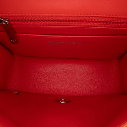 Chanel Gabrielle Patent Leather Red Shoulder Bag