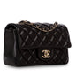 Chanel Classic Flap Lambskin Black Shoulder Bag Style 190