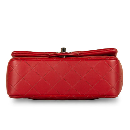 Chanel Classic Flap Lambskin Black Shoulder Bag Style 184