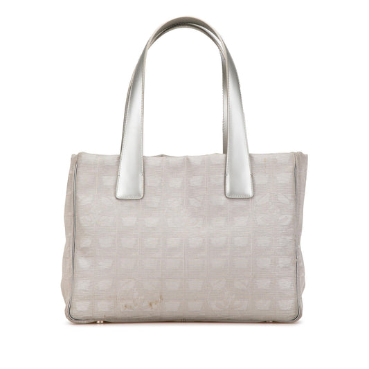 Chanel Gabrielle Silver Tote Bag