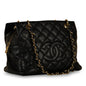 Chanel Timeless Caviar Black Tote Bag Style 46