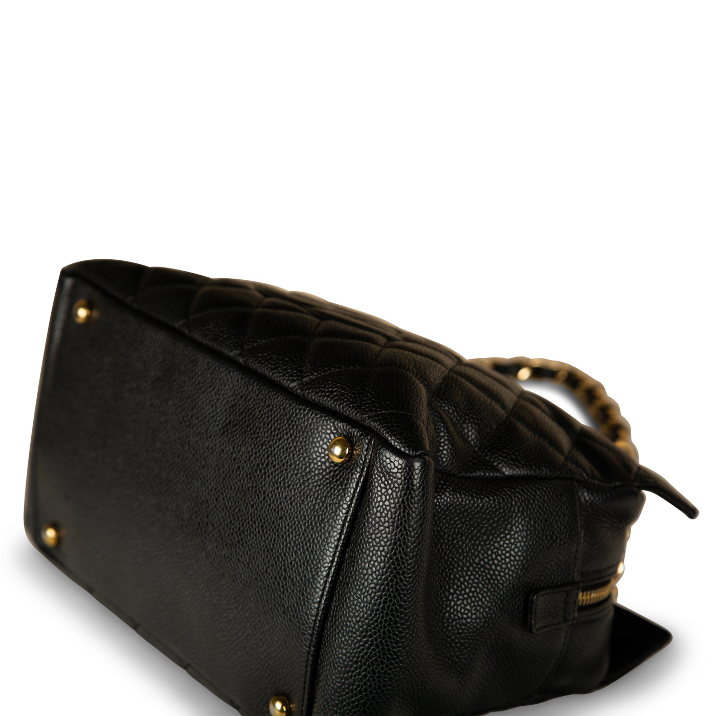 Chanel Timeless Caviar Black Tote Bag Style 46
