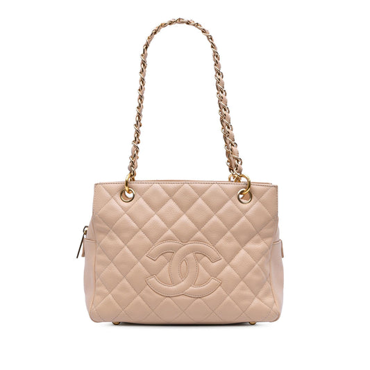 Chanel Gabrielle Caviar Brown Tote Bag Style 9