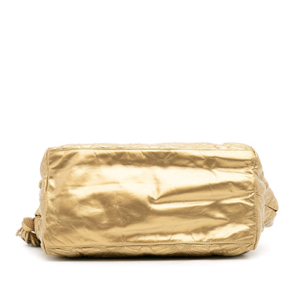 Chanel Quilted Calfskin Ca D'Oro Tote