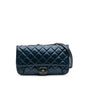 Chanel Gabrielle Calfskin Blue Shoulder Bag Calfskin
