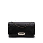 Chanel Quilted Lambskin Retro Label Shoulder Bag