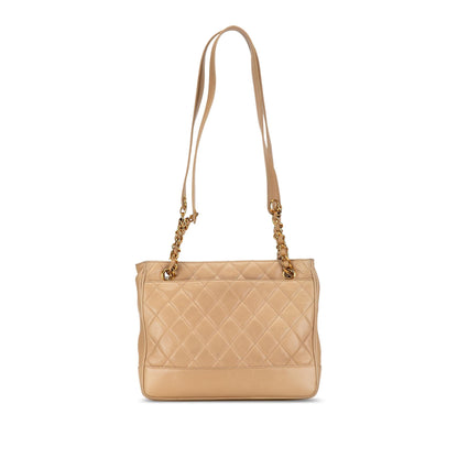 Chanel Gabrielle Lambskin Brown Shoulder Bag Style 17