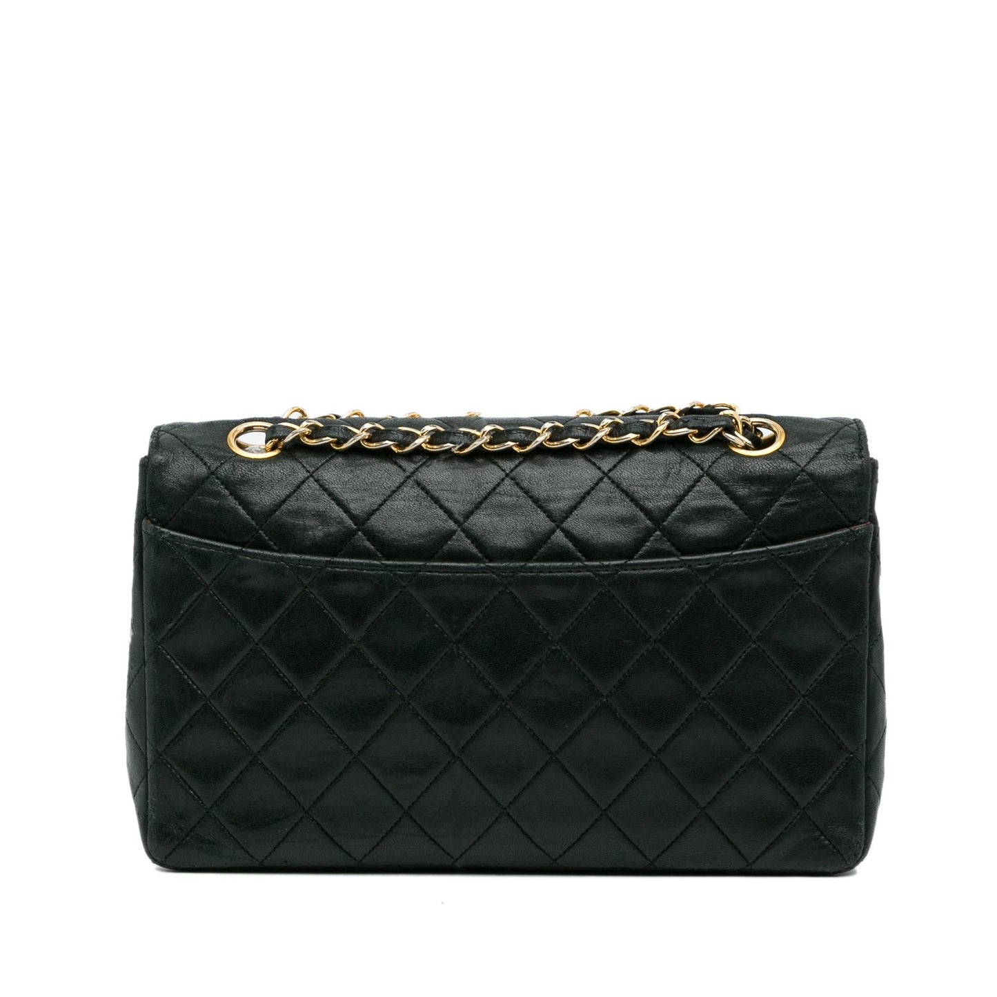 Chanel Gabrielle Lambskin Black Shoulder Bag Style 73