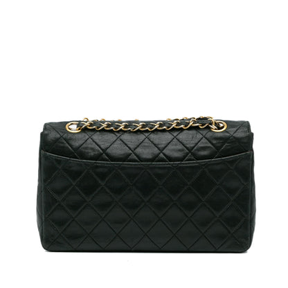 Chanel Gabrielle Lambskin Black Shoulder Bag Style 16