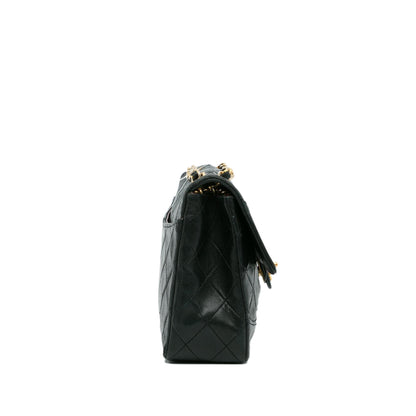 Chanel Gabrielle Lambskin Black Shoulder Bag Style 16