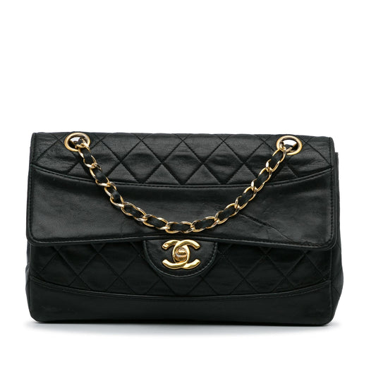Chanel Gabrielle Lambskin Black Shoulder Bag Style 16