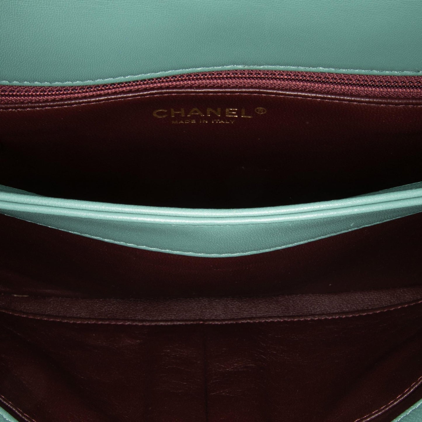 Chanel Gabrielle Lambskin Green Shoulder Bag