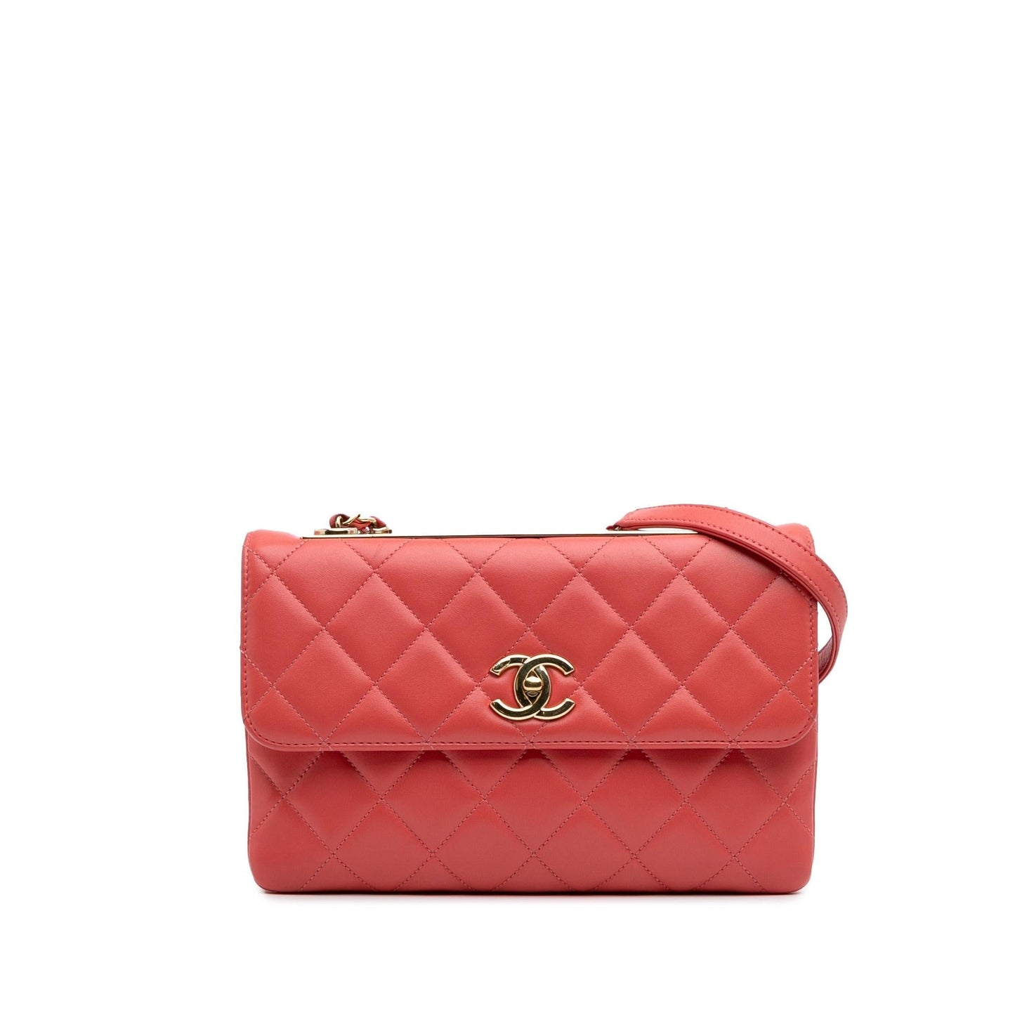 Chanel Quilted Lambskin Trendy Cc Flap