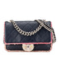 Chanel Gabrielle Lambskin Pink Shoulder Bag Style 11