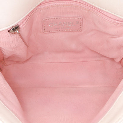Chanel Quilted Lambskin And Tweed Elegant Trim Flap