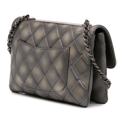 Chanel Quilted Metallic Lambskin Trendy Cc Flap