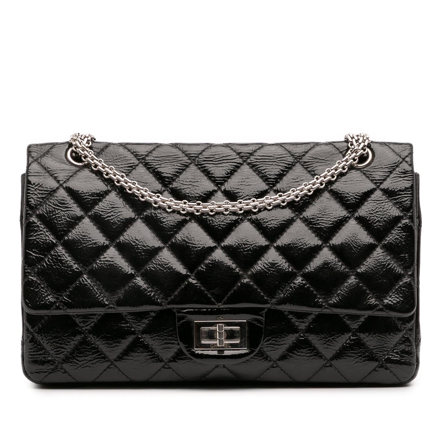 Chanel Reissue 2 55 Patent Double Flap 226