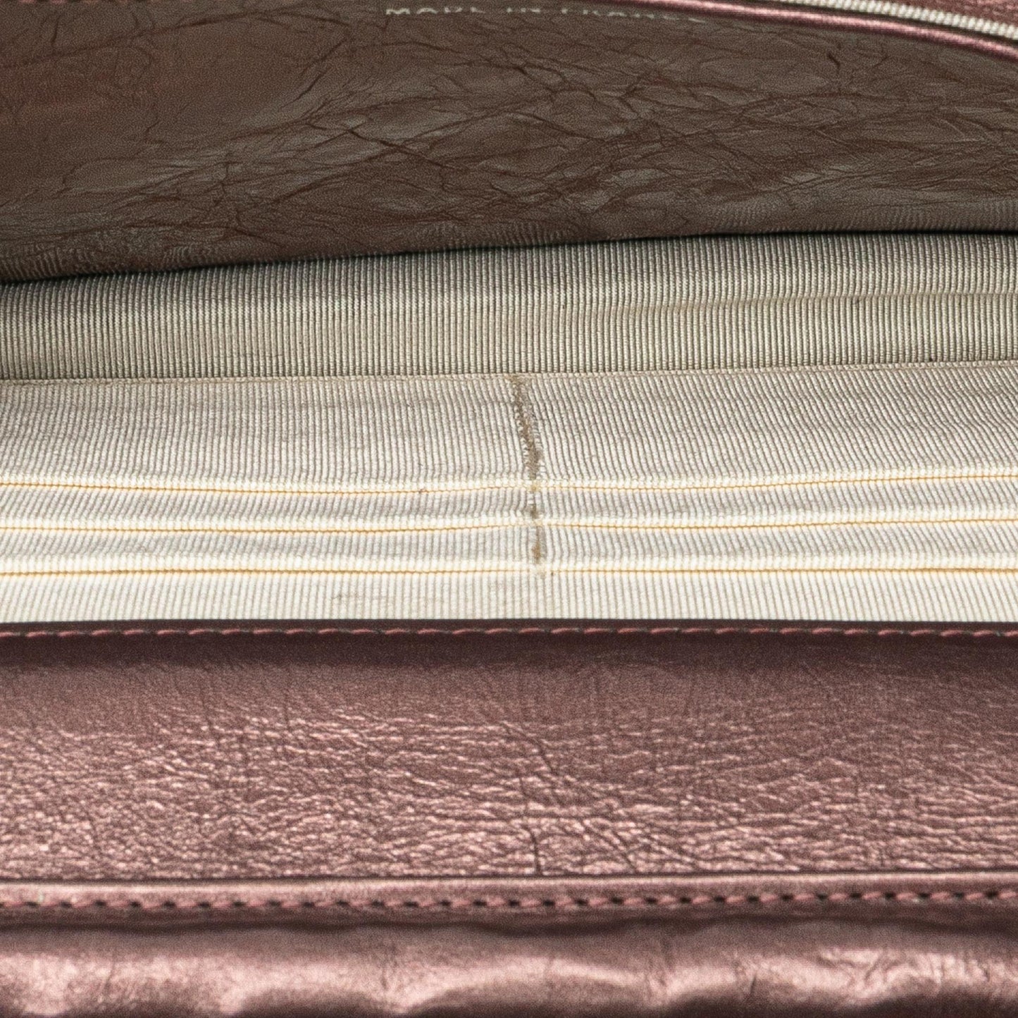 Chanel Reissue 2 55 Quilted Metallic Aged Calfskin Wallet On Chain