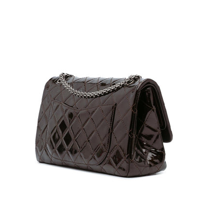 Chanel Reissue 2 55 Quilted Patent Double Flap 227
