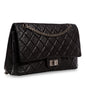 Chanel Classic Flap Calfskin Black Shoulder Bag Style 16
