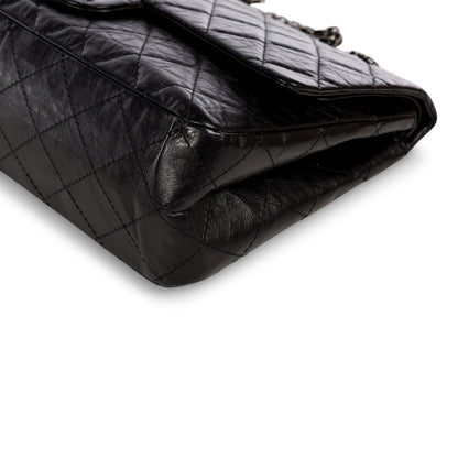 Chanel Classic Flap Calfskin Black Shoulder Bag Style 16