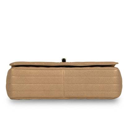 Chanel Iridescent Chevron Statement Flap Bag