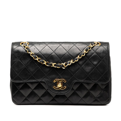 Chanel Small Cc Quilted Lambskin Double Flap