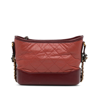 Chanel Gabrielle Lambskin Red Crossbody