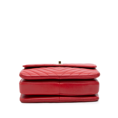 Chanel Small Chevron Lambskin Trendy Cc Flap