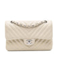 Chanel Small Classic Chevron Lambskin Double Flap