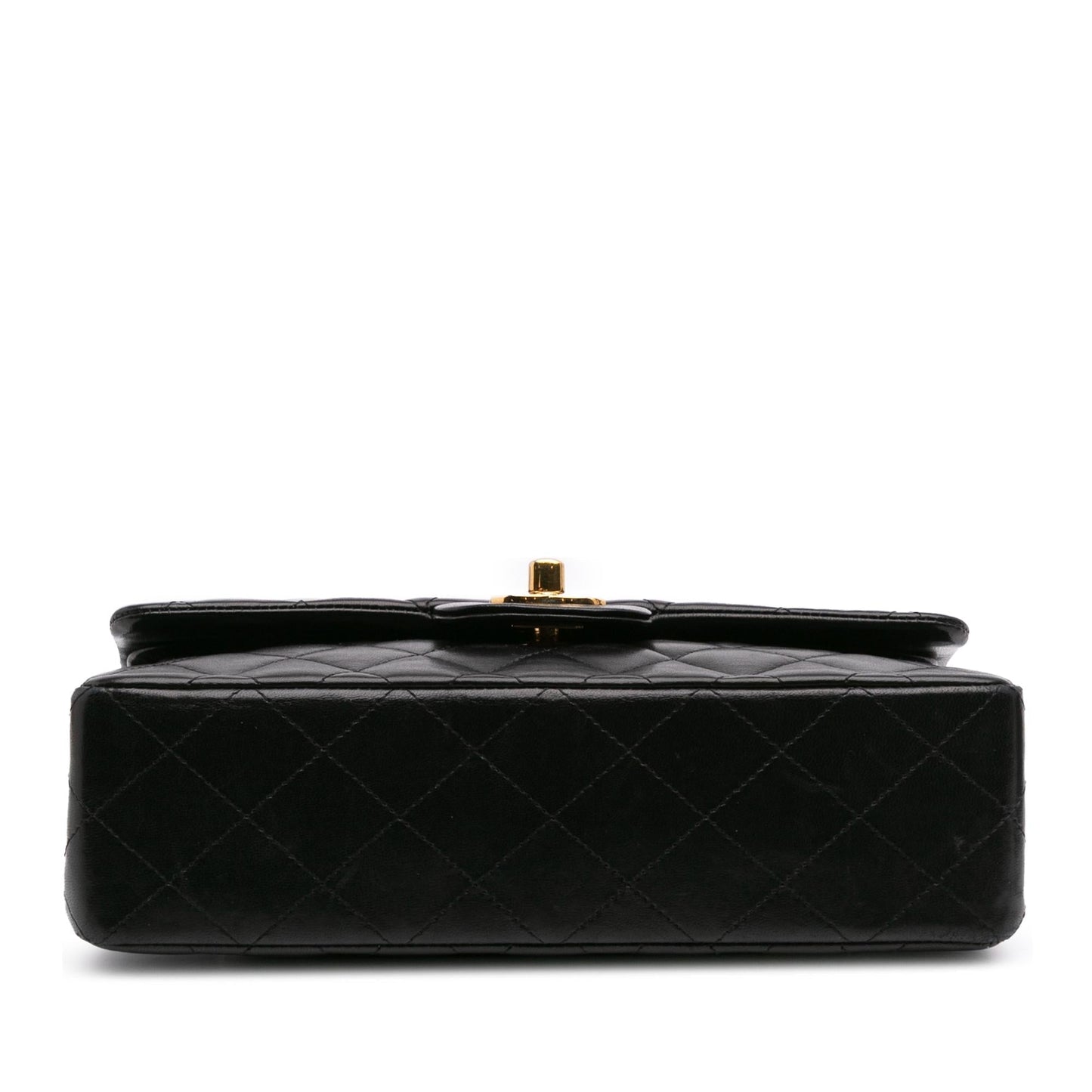 Chanel Gabrielle Lambskin Black Shoulder Bag Style 76