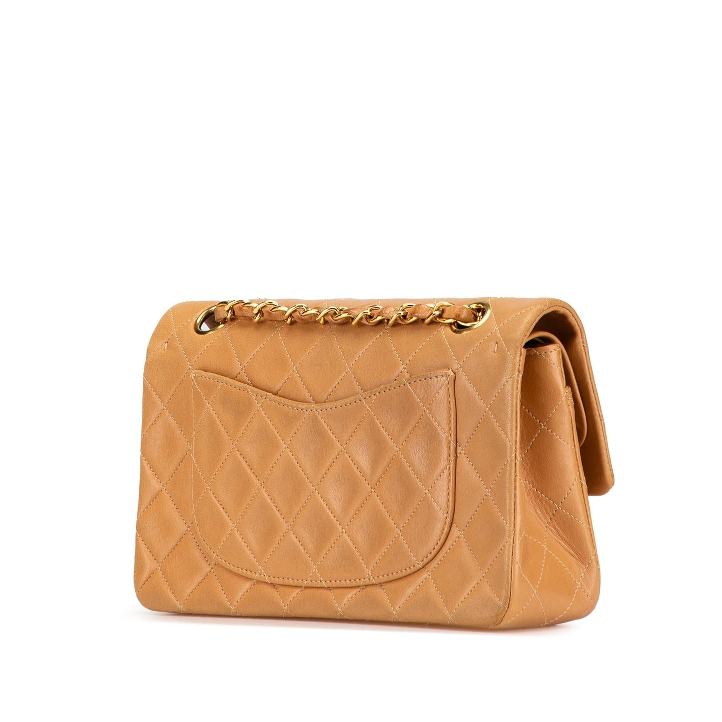 Chanel Gabrielle Lambskin Brown Shoulder Bag Style 10