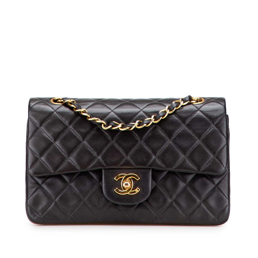 Chanel Gabrielle Lambskin Black Shoulder Bag Style 58