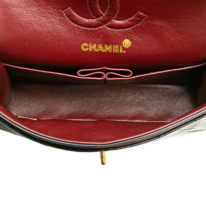 Chanel Gabrielle Lambskin Black Shoulder Bag Style 53