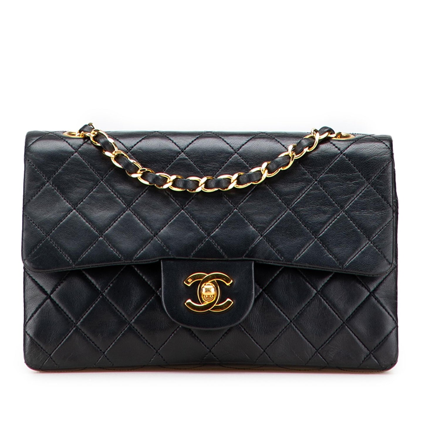 Chanel Gabrielle Lambskin Black Shoulder Bag Style 53