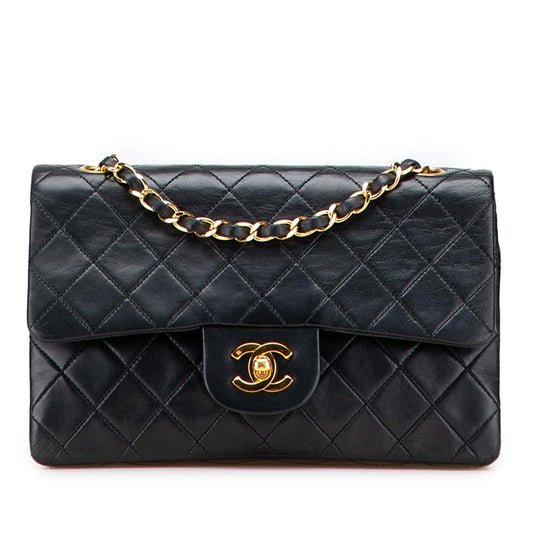 Chanel Gabrielle Lambskin Black Shoulder Bag Style 53