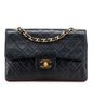 Chanel Gabrielle Lambskin Black Shoulder Bag Style 53