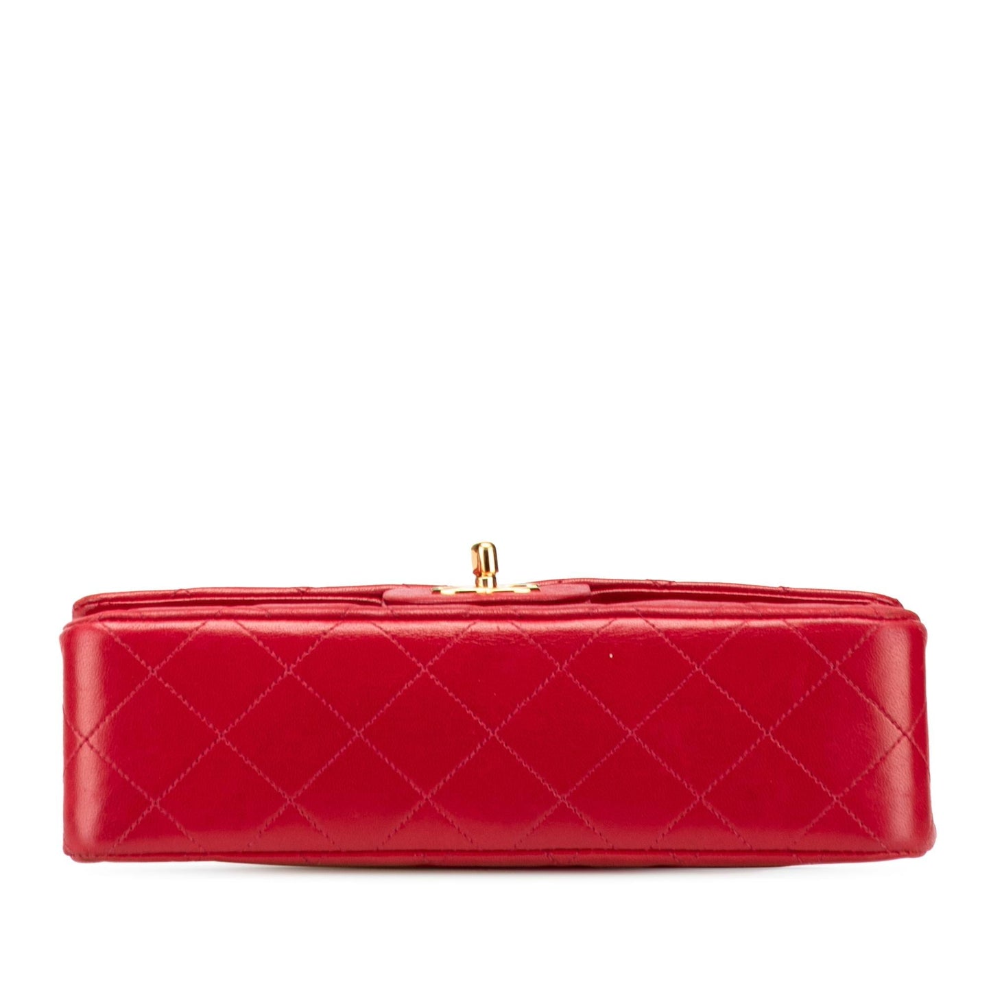 Chanel Gabrielle Lambskin Red Shoulder Bag Style 13
