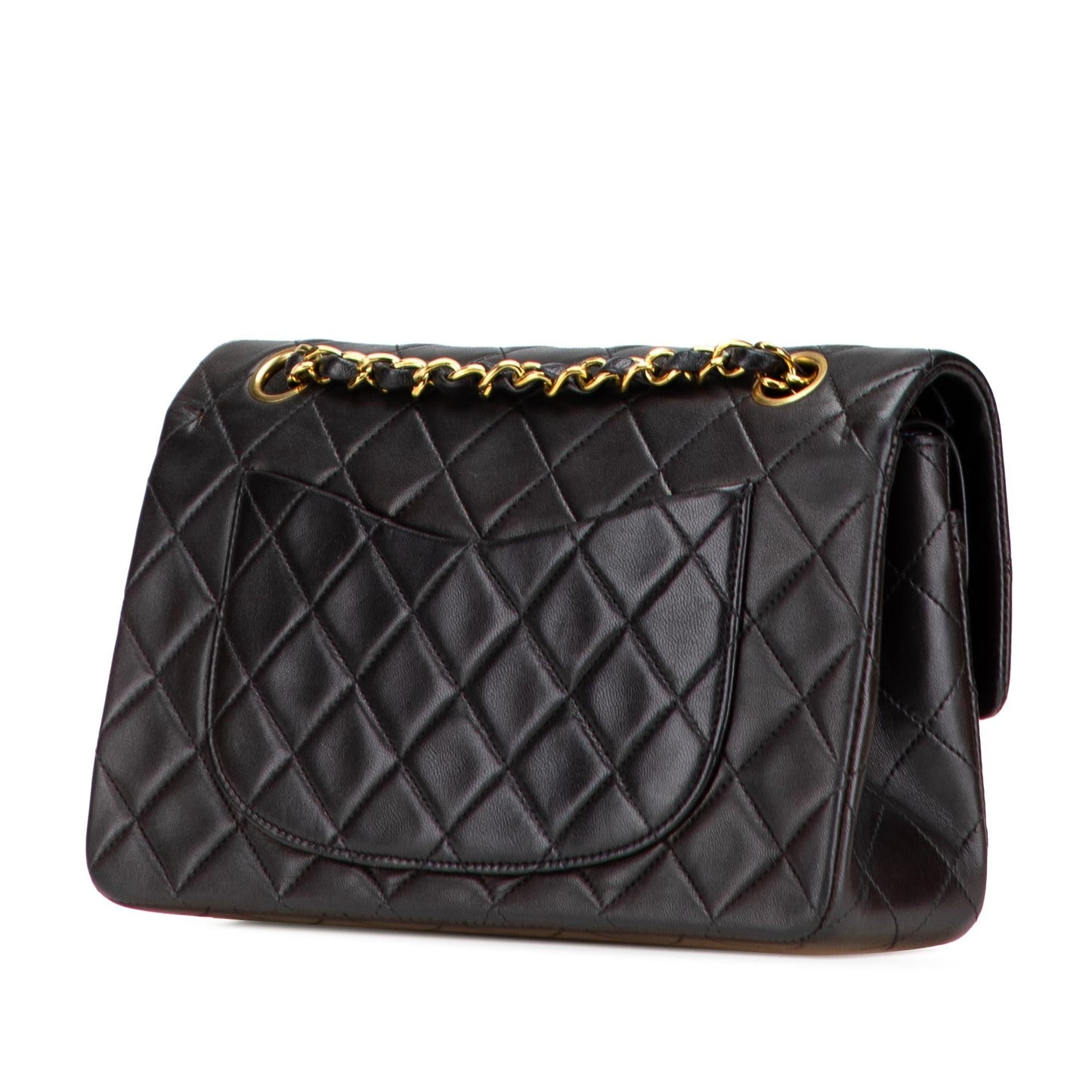 Chanel Gabrielle Lambskin Black Shoulder Bag Style 47