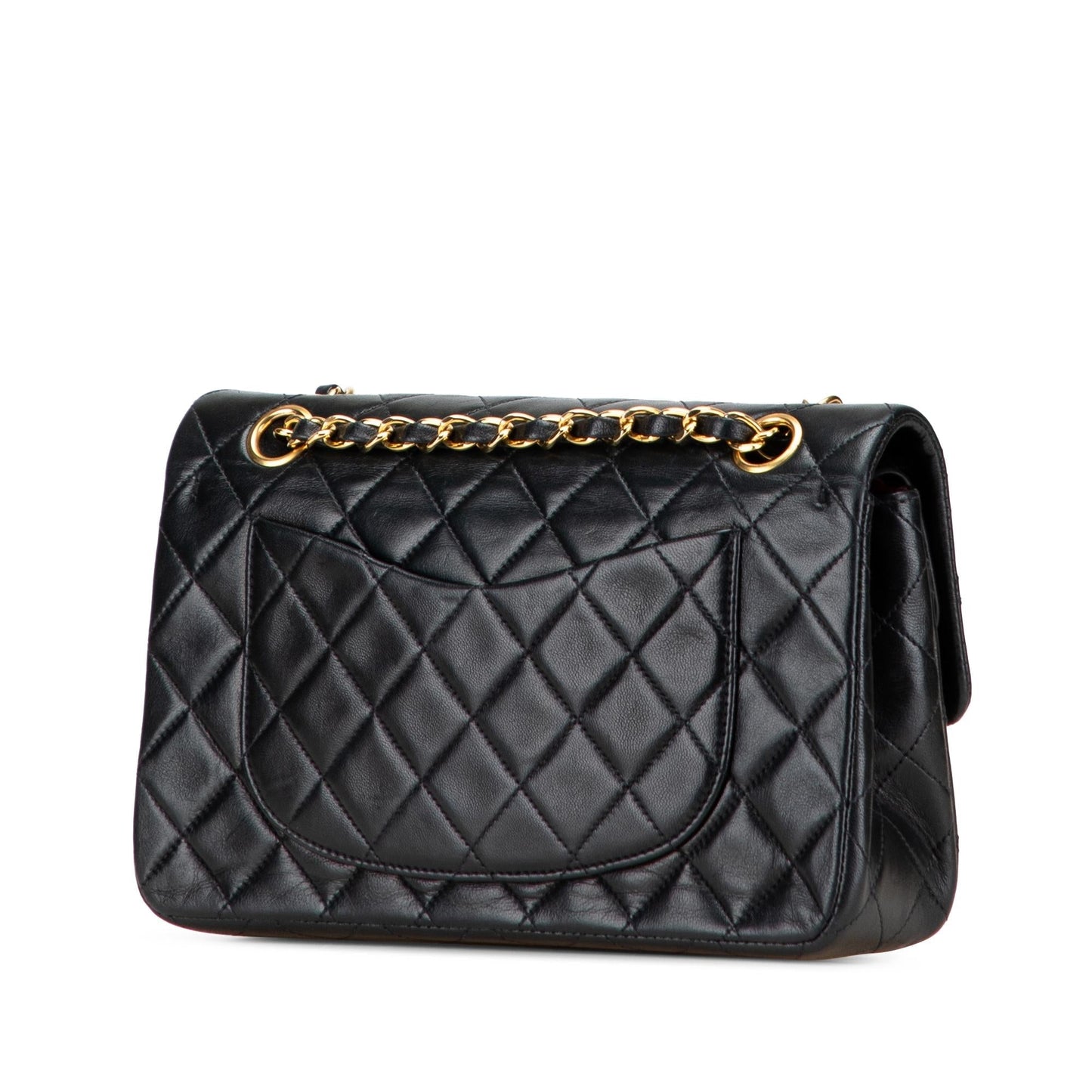 Chanel Gabrielle Lambskin Black Shoulder Bag Style 35