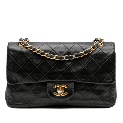 Chanel Gabrielle Lambskin Black Shoulder Bag Style 30