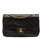 Chanel Gabrielle Lambskin Black Shoulder Bag Style 23