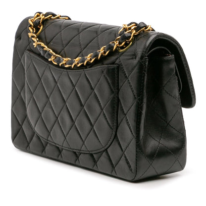 Chanel Gabrielle Lambskin Black Shoulder Bag Style 22