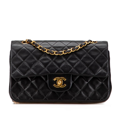 Chanel Gabrielle Lambskin Black Shoulder Bag Style 9