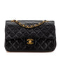 Chanel Gabrielle Lambskin Black Shoulder Bag Style 9