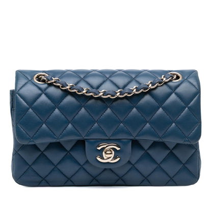 Chanel Gabrielle Lambskin Blue Shoulder Bag Style 3
